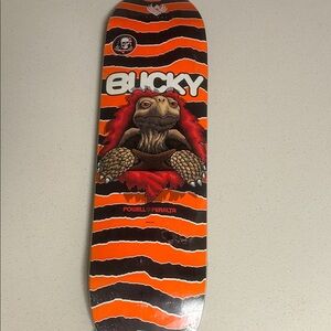 Powell Peralta Bucky Skateboard Deck - Orange and Black
